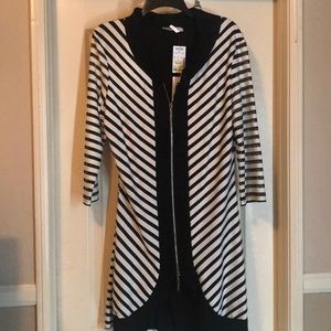 Long Zip up sweater/jacket